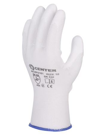 Перчатки с полиуретановым покрытием HPU101 CENTER