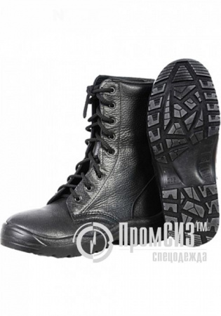 Черевики з високими берцями шкіряні