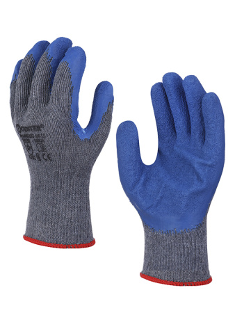 Перчатки хлопковые с неполным латексным покрытием HKL622 CENTER