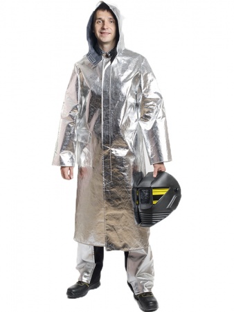 Алюминизированный защитный плащ Щит CENTER-040AL
