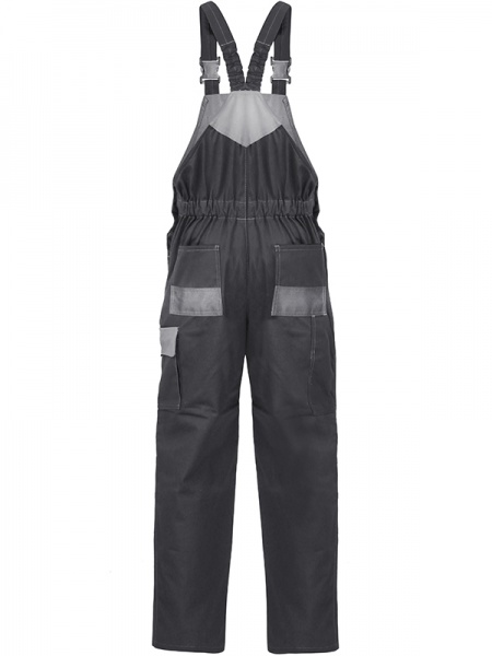 Напівкомбінезон літній CENTER-01S чорний-сірий