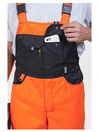 Полукомбинезон летний CENTER-03S оранж-черный Полукомбинезон летний CENTER-03S оранж-черный