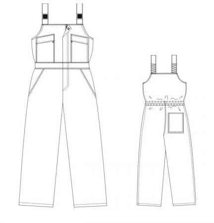 Полукомбинезон утепленный Пилот Полукомбинезон утепленный Пилот