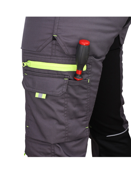 Штани робочі CENTER-05S сірий-чорний