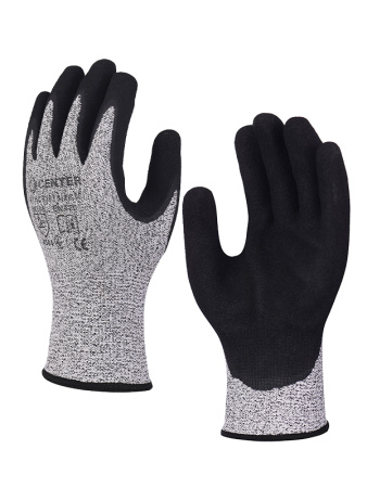 Перчатки от порезов 5 уровень с нитриловым покрытием HCR233 CENTER Перчатки от порезов 5 уровень с нитриловым покрытием HCR233 CENTER