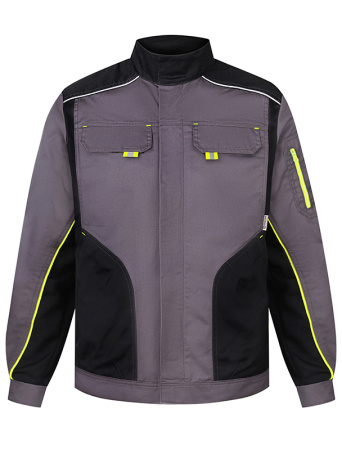 Куртка рабочая CENTER-05S серый-черный