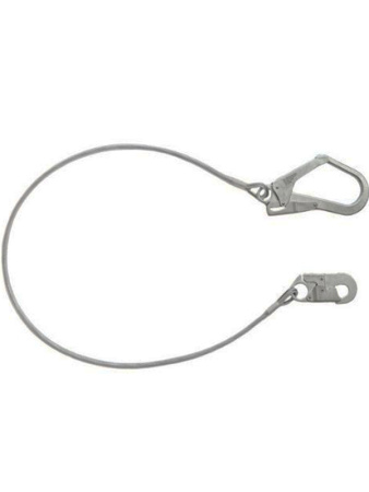 Строп тросовый с двумя карабинами (малый К20 + большой К55)