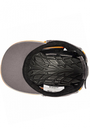 Каскетка защитная B-CAP серо-оранжевая