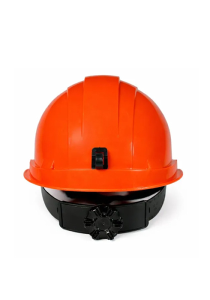 Каска защитная GUARD PRO оранжевая с храповиком