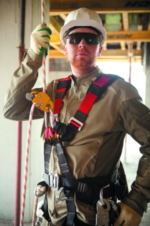 Зажим страховочный для плетеных канатов d-12мм