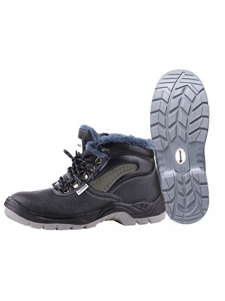 Ботинки рабочие кожаные утепленные CENTER S1-M1W /металл/