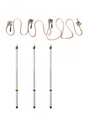 Заземлення переносне лінійне ЗПЛ-10 В