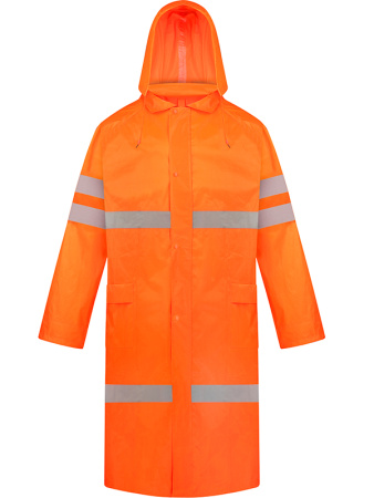 Плащ ПВХ для защиты от воды CENTER 07SO оранжевый