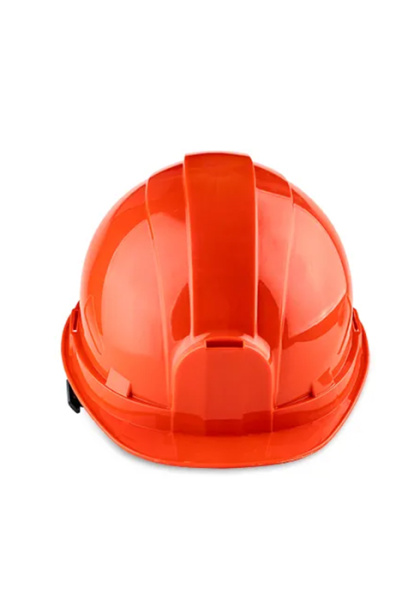 Каска защитная GUARD красная (лента)